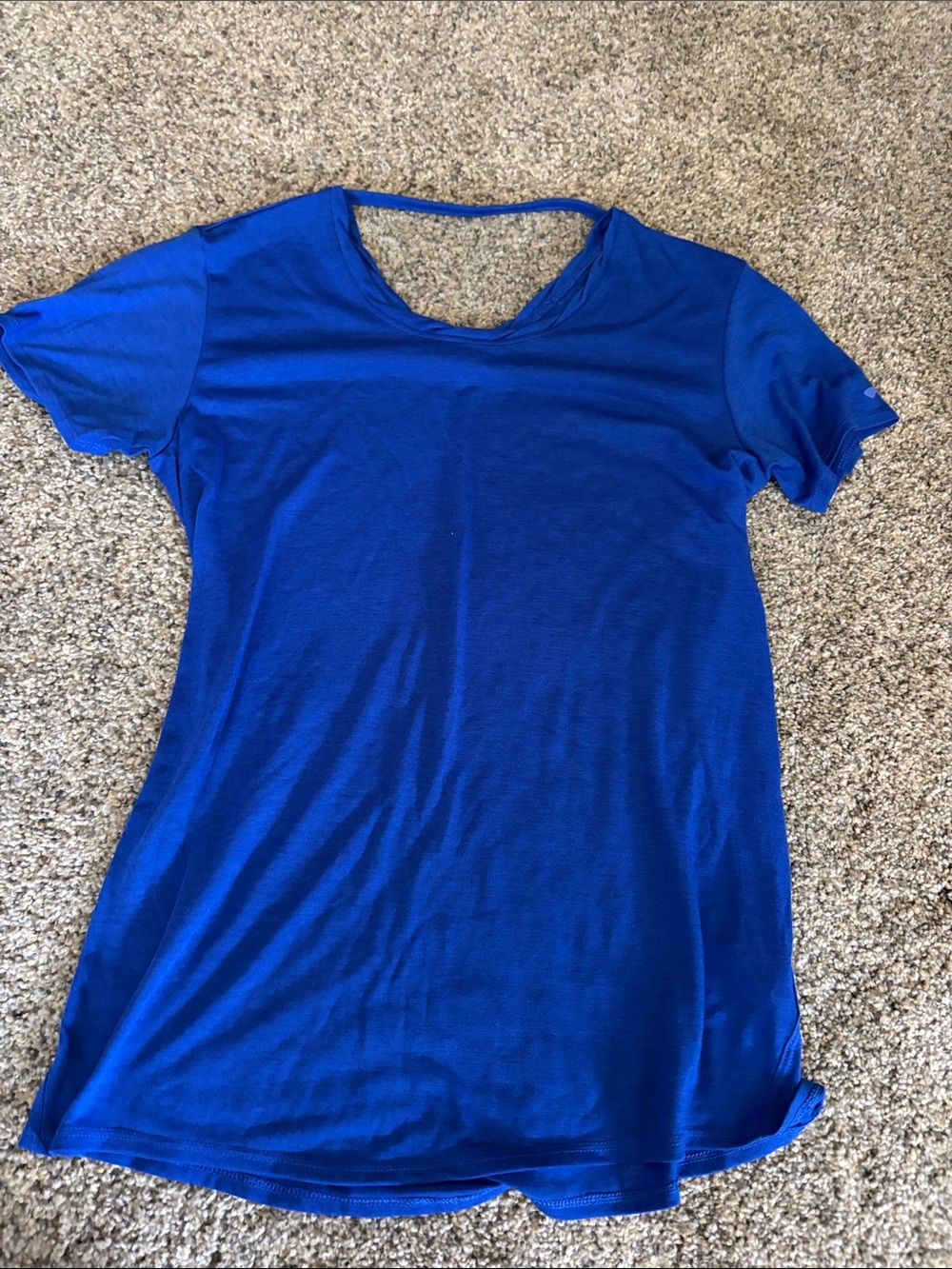 Brooks Blue Short Sleeve Women's Tee
